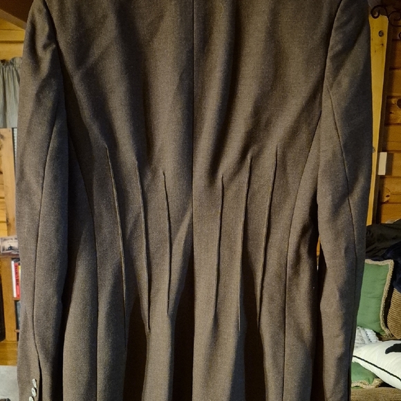 Worth Women's Dark Brown Blazer And Long Skirt Set - Picture 5 of 15